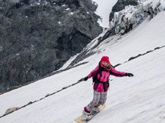 Ski-tour с турами. Домбай, май 2014