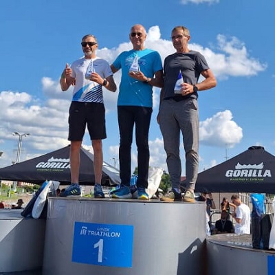 Сергей Богданов одержал победу в Minsk Triathlon 2024