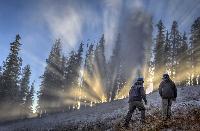Оснежение склонов началось в Куппер Маунтин Оснежение склонов началось в Куппер Маунтин