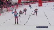 Sergey Ustiugov wins sprint [F] - Tour De Ski 2017 - Stage 1 - Val Mustair