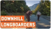 Extreme Downhill Longboarders