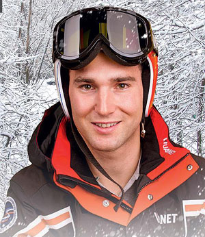 Алек Глебов - бронзовый призер открытого Кубка Южной Америки в скоростном спуске 