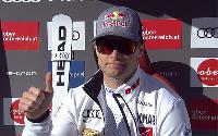 Француз Пинтуро возглавил гонку Кубка мира в гиганте после первой трассы в Хинтерштодере, трое россиян выбыли из борьбы 