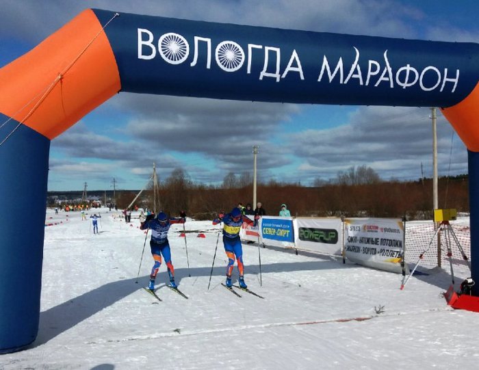 Андрей Бабичев и Надежда Новикова - победители XVII Харовского марафона памяти Сергея Солохина