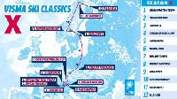 Календарь сезона Visma Ski Classics 