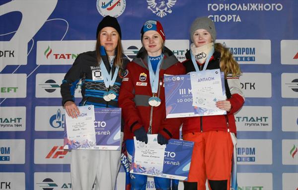 Екатерина Ткаченко и Семен Ефимов – победители третьего этапа Кубка России в слаломе