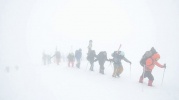 PATAGONIA - Avalancha en el Volcan 2012