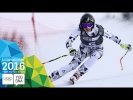 Nadine Fest wins Ladies' Super-G gold | ​Lillehammer 2016 ​Youth Olympic Games​