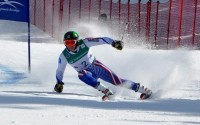 Павел Трихичев выиграл слалом и стал двукратным чемпионом России-2015 по горнолыжному спорту на Сахалине 