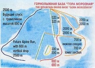 Трассы Гора Морозная (Moroznaya)