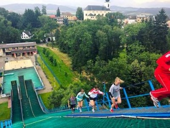 Завершился сбор акробатов в Чехии