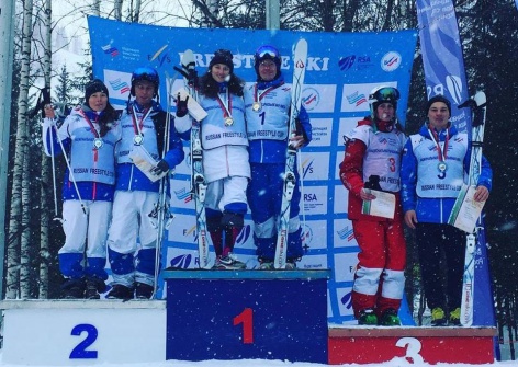 Александр Смышляев и Марика Пертахия – чемпионы России-2016 в могуле
