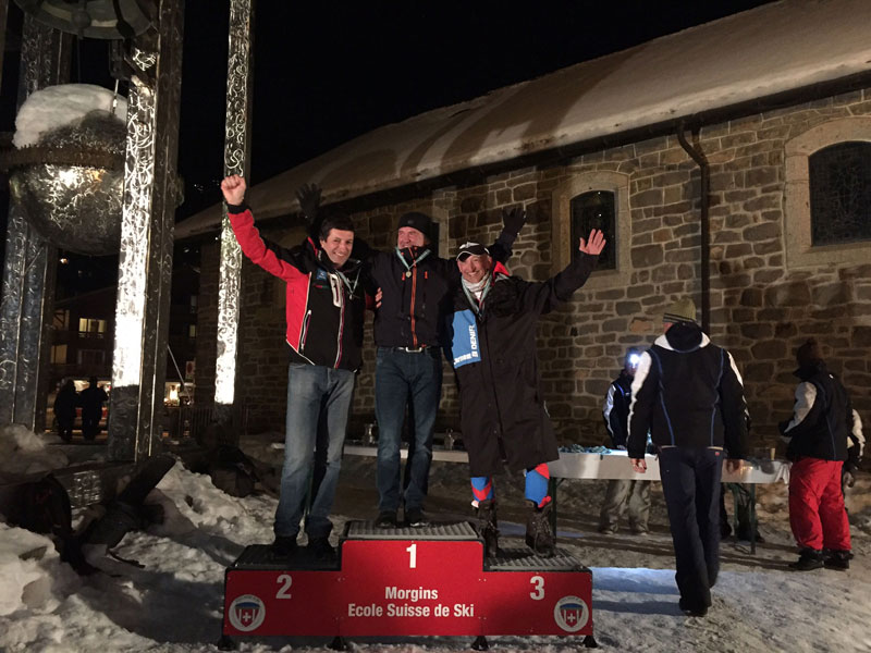 Виктор Полинковский - третий в абсолюте и второй в своей группе на этапе FIS Masters Cup в Швейцарии