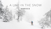 A Line in the Snow - Greece