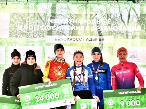 Велокросс: Тимофей Иванов и Анна Миролюбова побеждают в Майкопе