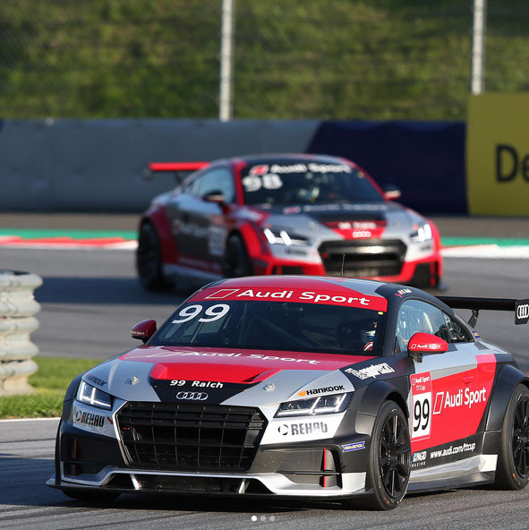 Франц побеждает Райха в Audi Sport TT Cup