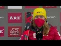 Katharina Liensberger | 1st place | Are | Women's Slalom #2 | FIS Alpine