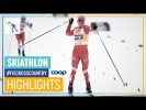 Bolshunov stuns the Norwegians | Men's Skiathlon | Oberstdorf | FIS Cross Country