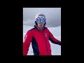 DAVE RYDING FREE SKIING WITH SLO-MO.