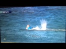 Mick Fanning shark attack. World Surf League final