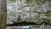 Jean-Claude Van Lamb (8B), Blackwell Dale, Peak District.