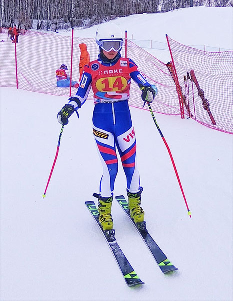 Ксения Брауземан выиграла слалом-гигант на "Банном"