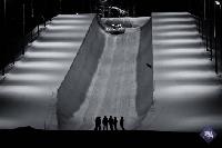 На ГЛК «Солнечная долина» готов хаф-пайп для Russian Freestyle Games На ГЛК «Солнечная долина» готов хаф-пайп для Russian Freestyle Games