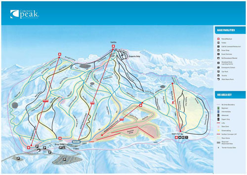 Трассы Коронет Пик (Coronet Peak)