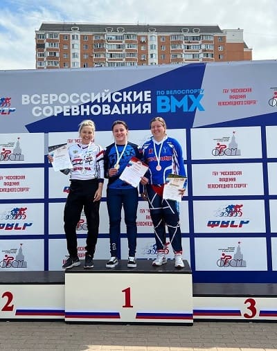 Результаты Всероссийских соревнований по BMX-рейсу в Москве