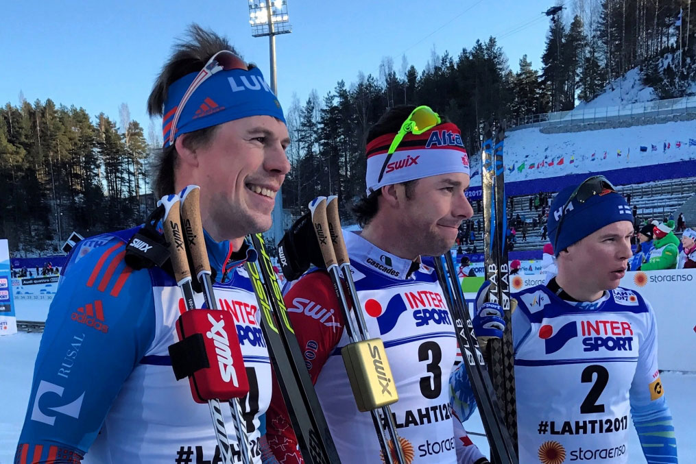 Устюгов выиграл серебро марафона на чемпионате мира, Харви - первый, Сундбю - без медали