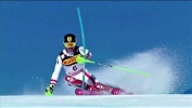 19.2.2017 Alpine Ski ST. MORITZ RUN 1 MENS SLALOM  [ENG]