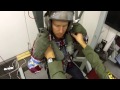 Ted Ligety F-16 flight with Air Force Reserve