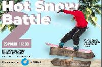 На пляже "Роза Хутор" пройдет Hot Snow Battle-2 