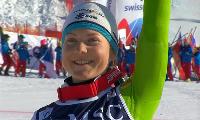 Словенка Хроват - чемпионка мира в слаломе среди юниорок, Анастасия Горностаева - 18-я Словенка Хроват - чемпионка мира в слаломе среди юниорок, Анастасия Горностаева - 18-я