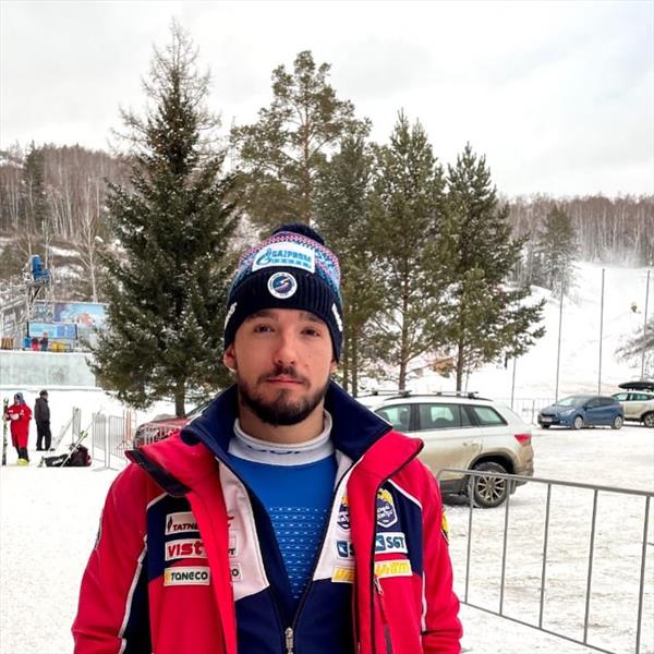 Константин Рябица выиграл слалом в Абзаково и упрочил лидерство в Кубке России
