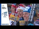 Highlights | Østberg strengthens her lead | Oberstdorf | Ladies' Pursuit I FIS Cross Country