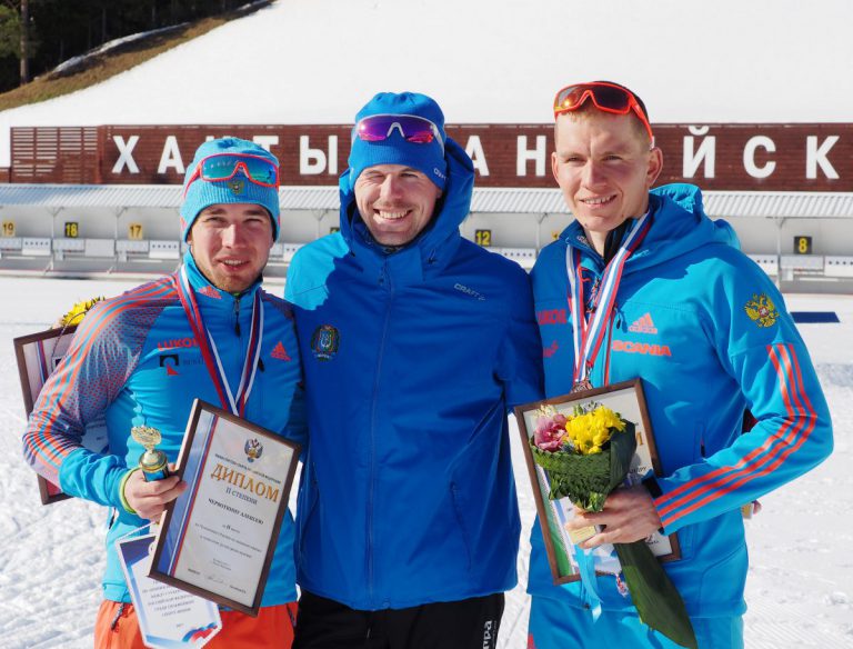 Сергей Устюгов выигрывает скиатлон!