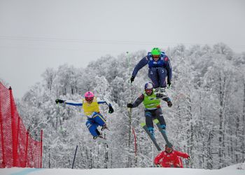 Егор Коротков и Анастасия Чирцова – чемпионы России в ски-кроссе 