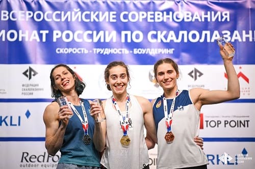 Анастасия Зайкова и Николай Яриловец - чемпионы России в боулдеринге