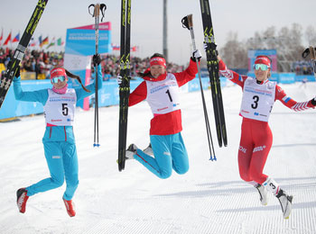 Лыжница Алиса Жамбалова стала четырехкратной чемпионкой Студенческих игр