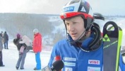 На тренировке нашего земляка горнолыжника Александра Хорошилова