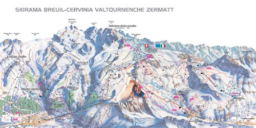 Трассы Червиния (Cervinia)