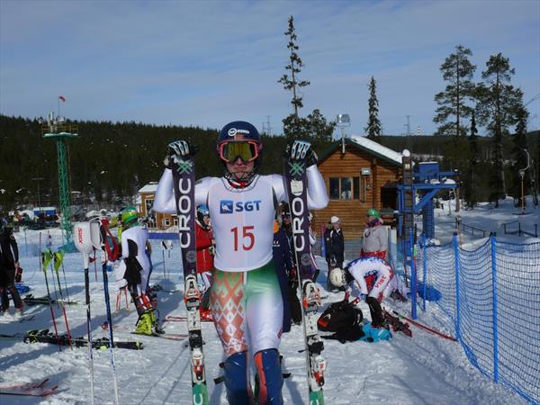 Белоруска Мария Шканова выиграла открытый чемпионат России в слаломе, лучшая из россиянок - Ксения Алопина