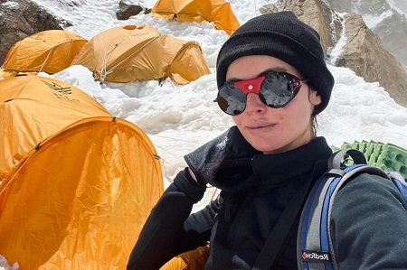 Российская альпинистка Алина Пекова вошла в историю