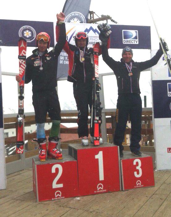Павел Трихичев - двукратный победитель, Артём Бородайкин - бронзовый призёр в альпийской комбинации на этапе КЮА в Чили