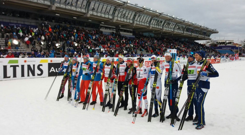 Россияне выиграли серебро в эстафете на чемпионате мира, норвежцы первые, шведы - третьи