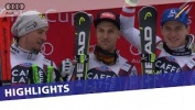 Josef Ferstl claims maiden World Cup win in foggy-hit SuperG at Val Gardena | Highlights