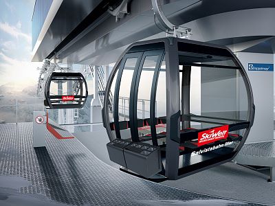 Новый подъемник Salvista: до Kleine Salve в панорамных гондолах