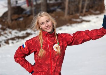 Александра Орлова – победительница Кубка Европы в лыжной акробатике